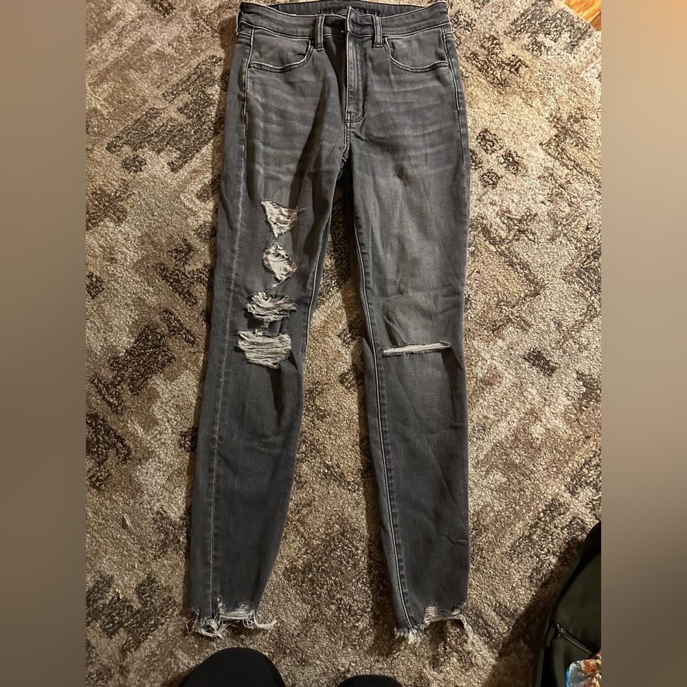 High rise American eagle jeans